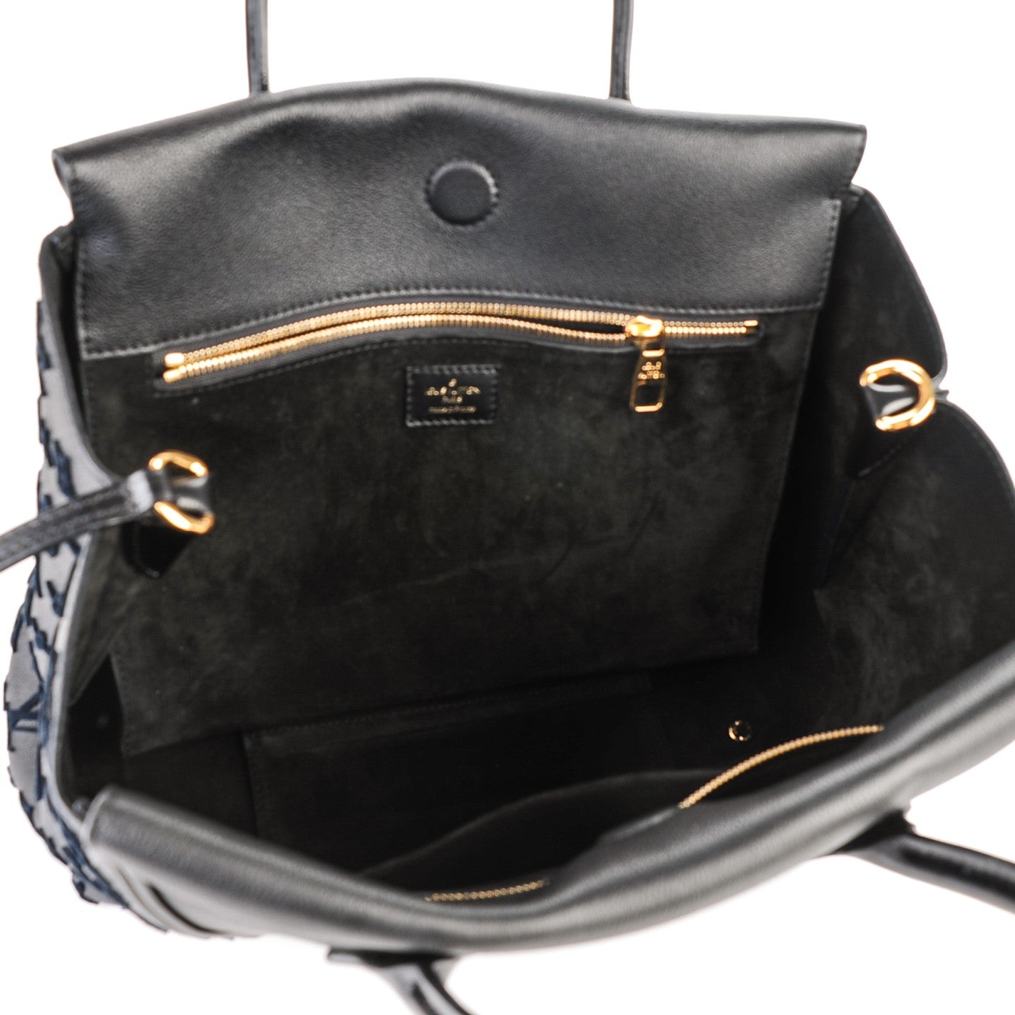 Louis Vuitton Veau Cachemire Tote W PM Black 5 of 7