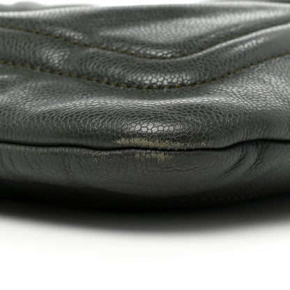 Chanel Caviar CC Timeless Shoulder Bag Gray 20 of 21