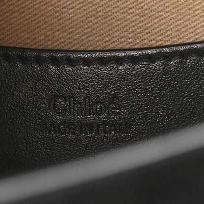 Chloe Calfskin Suede Large Tess Bag Black 6 of 13
