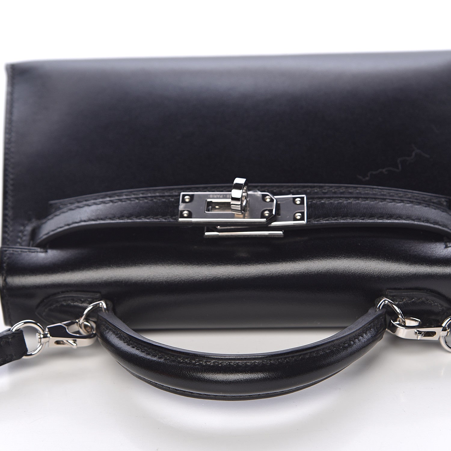 Hermes Box Mini Kelly Sellier 20 Black 33 of 35