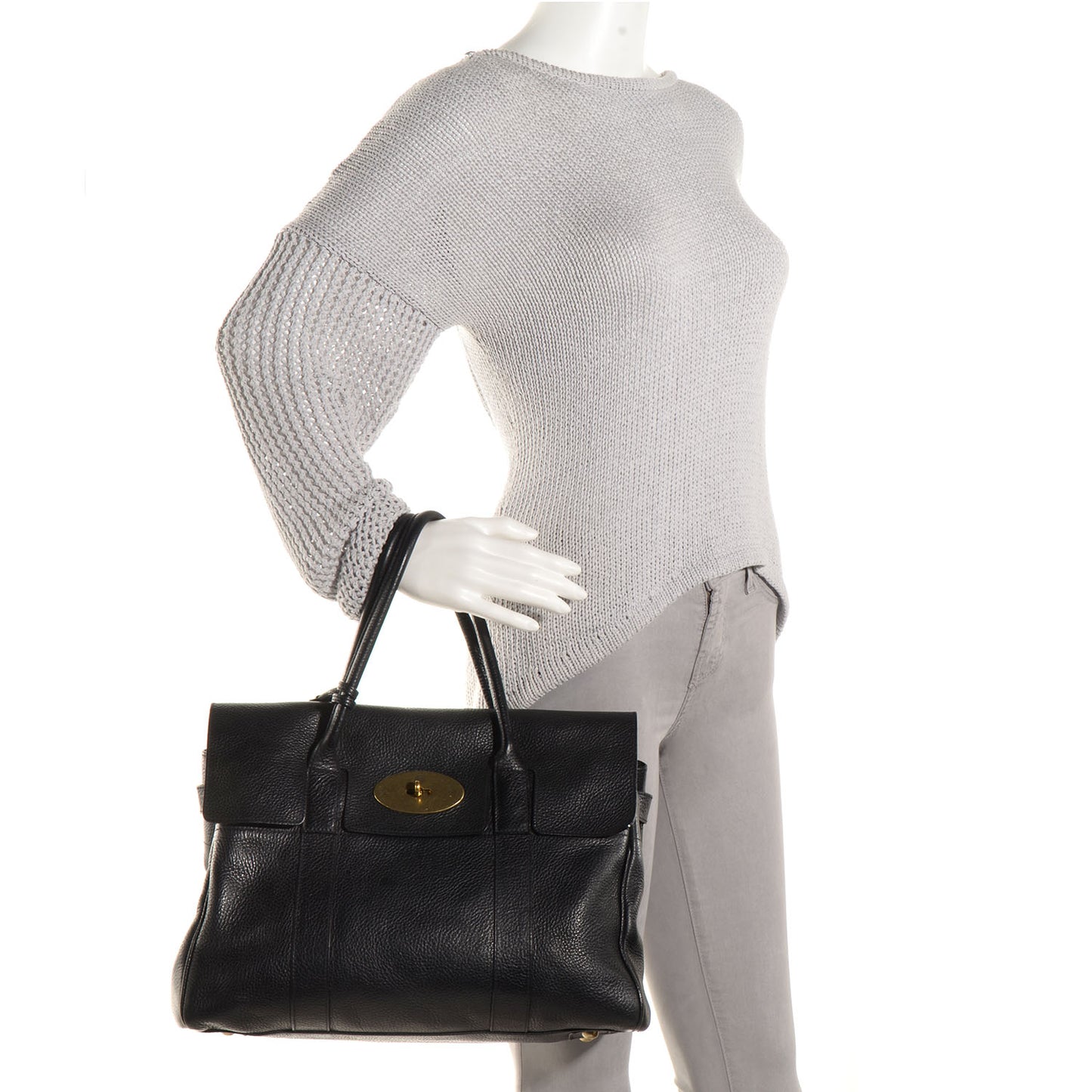 Natural Leather Bayswater Black