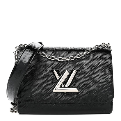 Louis Vuitton Electric Epi Twist Shoulder Bag MM Black 1 of 4