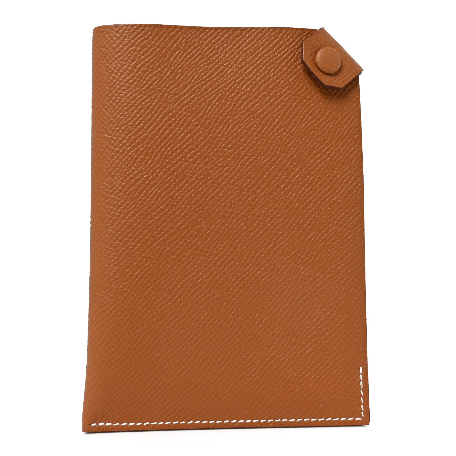 Hermes Epsom Tarmac PM Passport Holder Gold 1 of 8