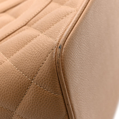 Chanel Caviar Quilted Medallion Tote Beige 12 of 15