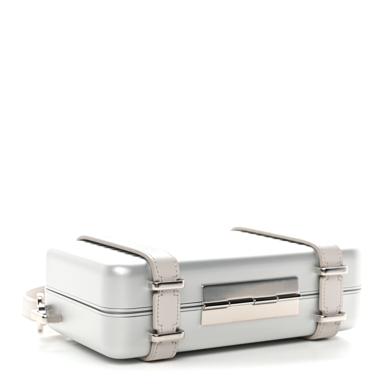 Christian Dior X RIMOWA Aluminum Personal Clutch On Strap Silver 4 of 11
