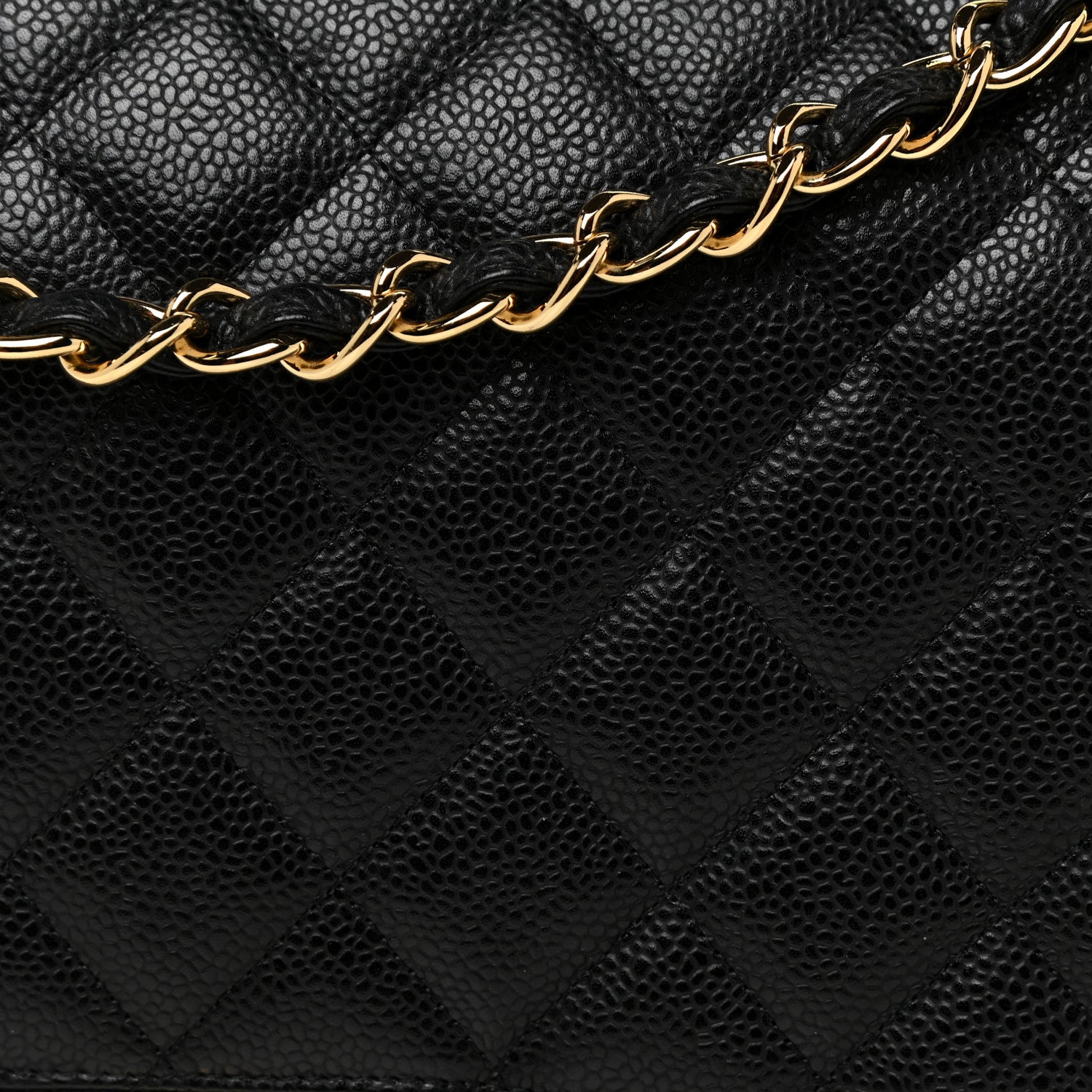 Chanel Caviar Quilted Maxi Double Flap Black 8 of 13