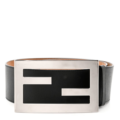 Fendi Calfskin Belt 80 32 Black 1 of 7