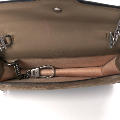 Gucci GG Supreme Monogram Super Mini Dionysus Shoulder Bag Taupe 5 of 9