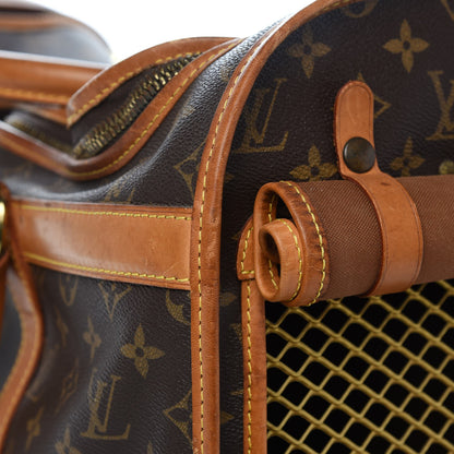 Louis Vuitton Monogram Sac Chien 50 Pet Carrier 15 of 19