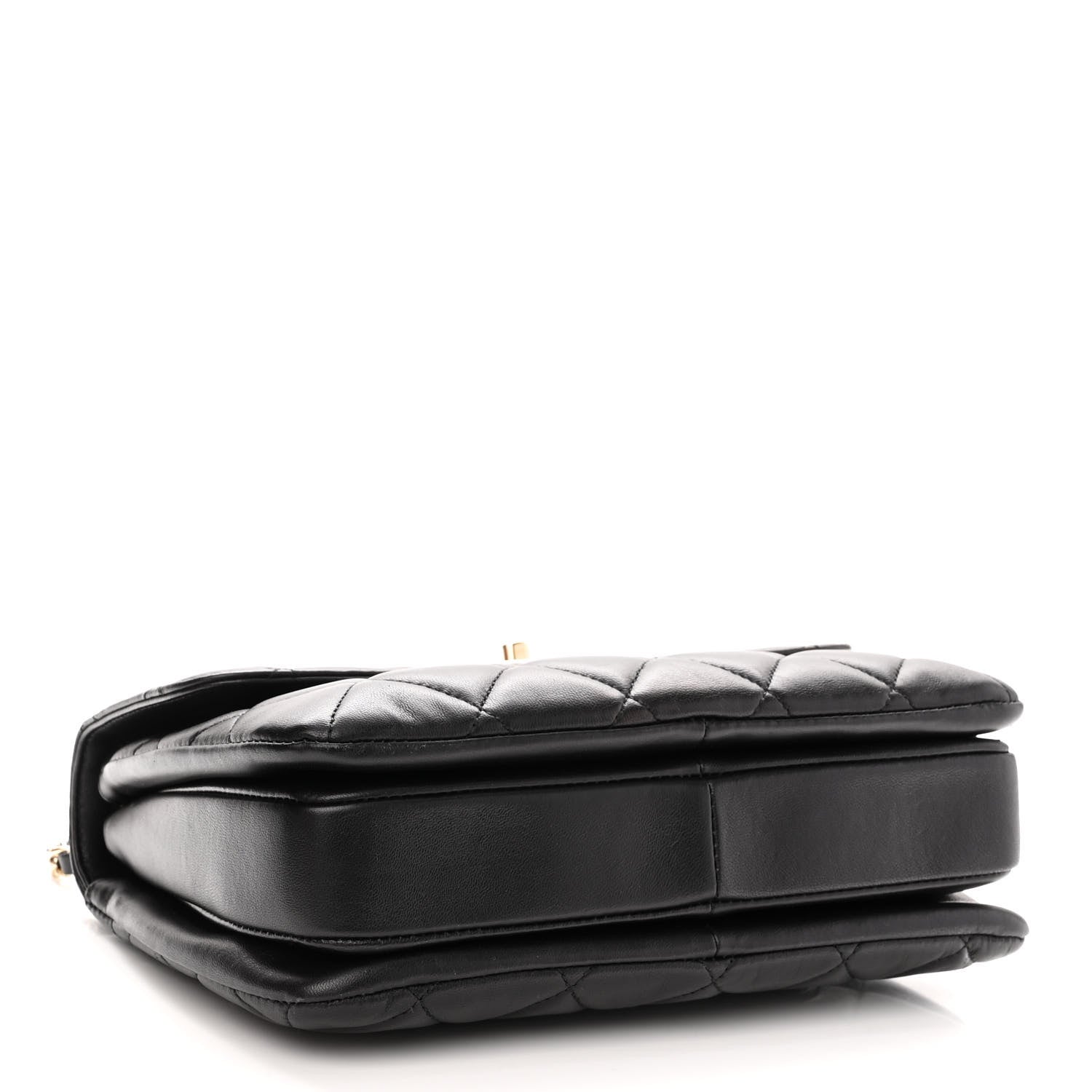 Chanel Lambskin Quilted Small Trendy CC Dual Handle Flap Bag Black 4 of 10