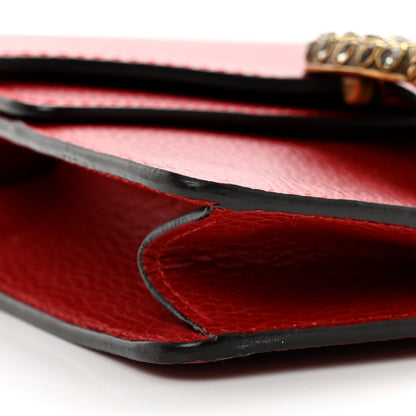 Gucci Calfskin Mini Dionysus Shoulder Bag Hibiscus Red 9 of 13