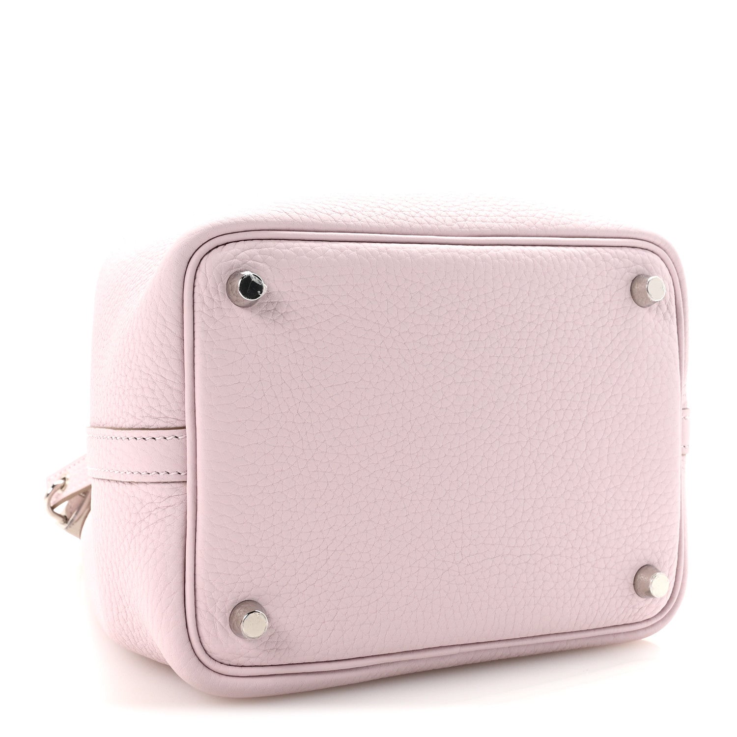 Hermes Taurillon Clemence Picotin Lock 18 PM Mauve Pale 4 of 10
