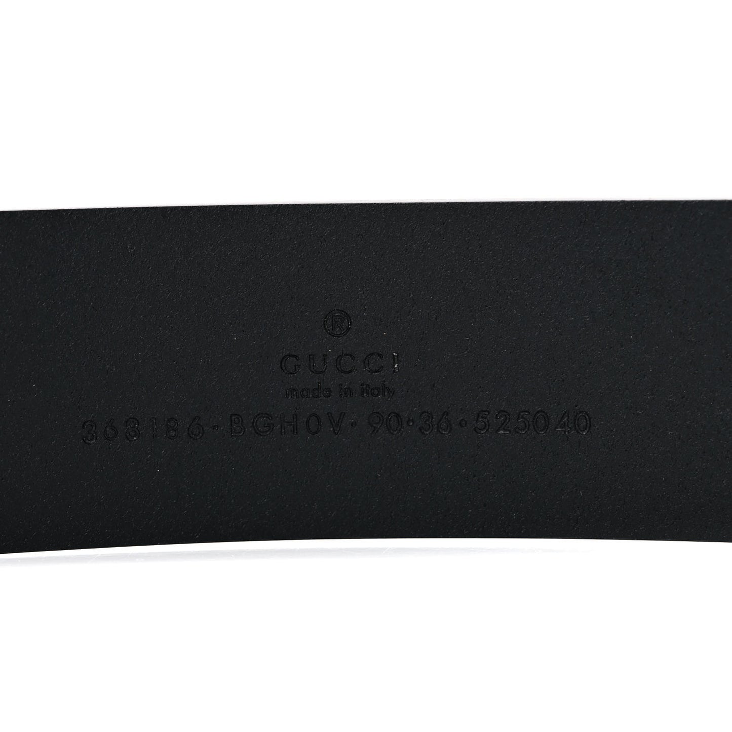 Selleria Calfskin Monochrome Interlocking G 37mm Belt 90 36 Black