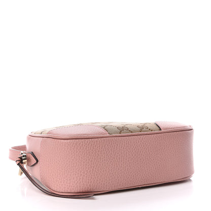 Gucci Monogram Mini Bree Messenger Bag Beige Soft Pink 4 of 9
