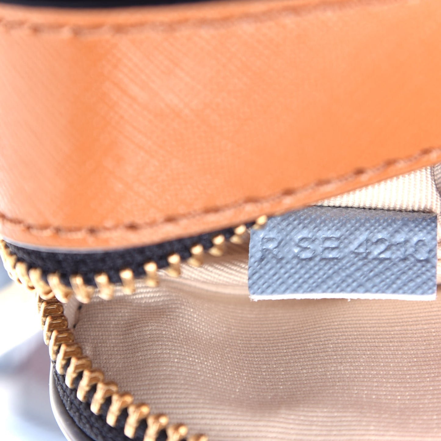 Saffiano Small Snapshot Camera Bag Skyline Blue