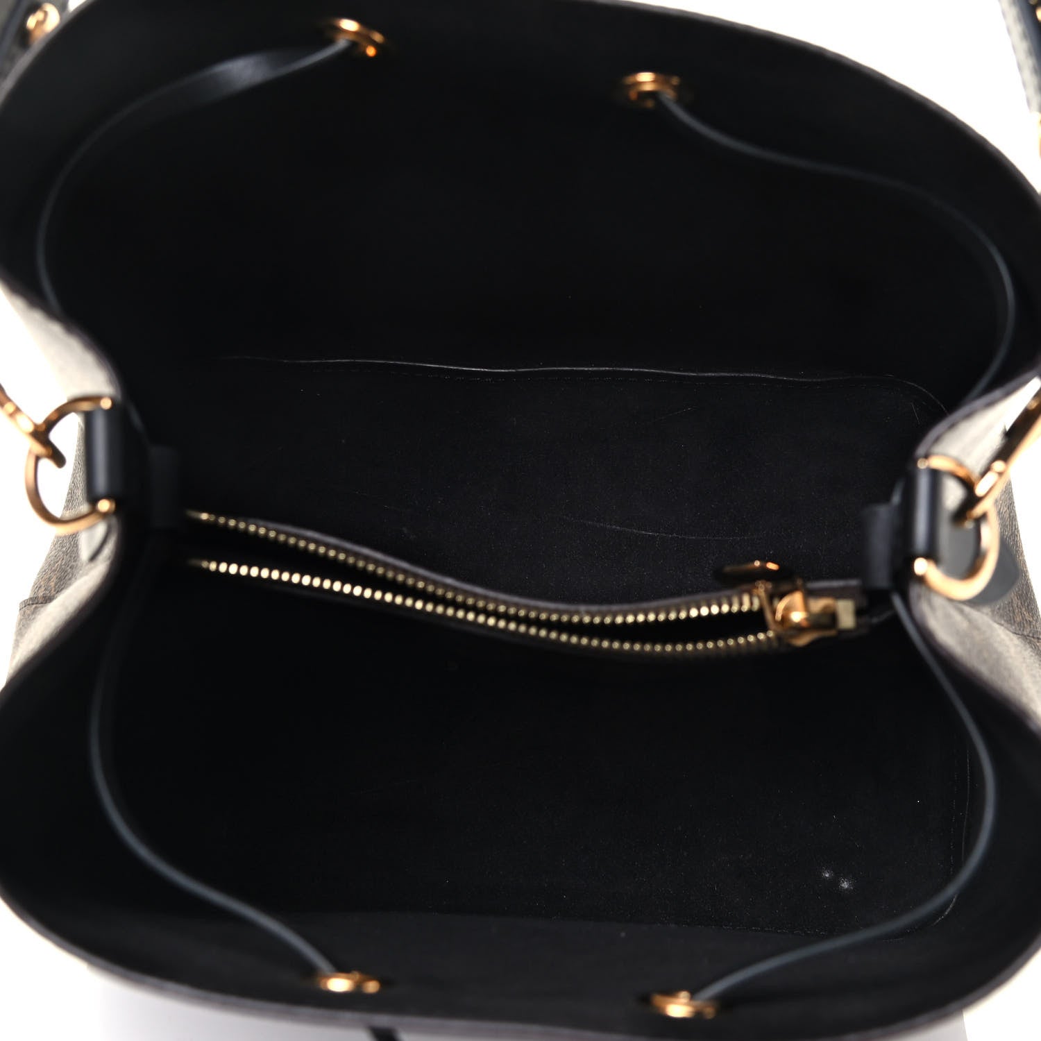 Louis Vuitton Monogram Neonoe MM Black 4 of 4