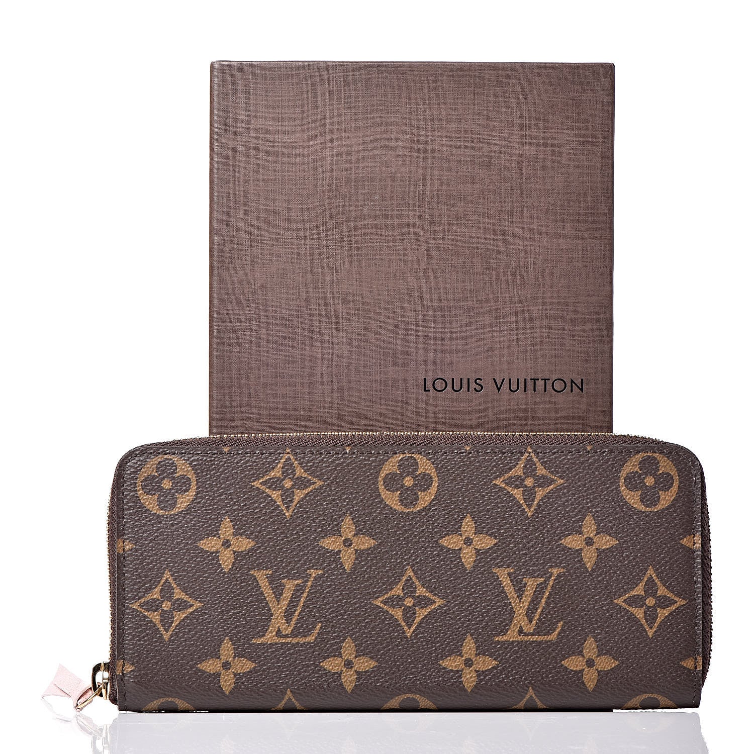 Louis Vuitton Monogram Clemence Wallet Rose Ballerine 8 of 8