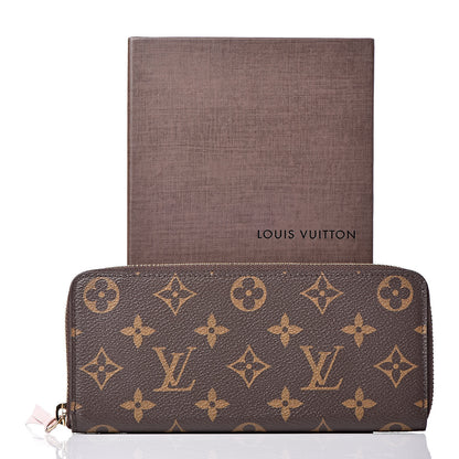 Louis Vuitton Monogram Clemence Wallet Rose Ballerine 8 of 8