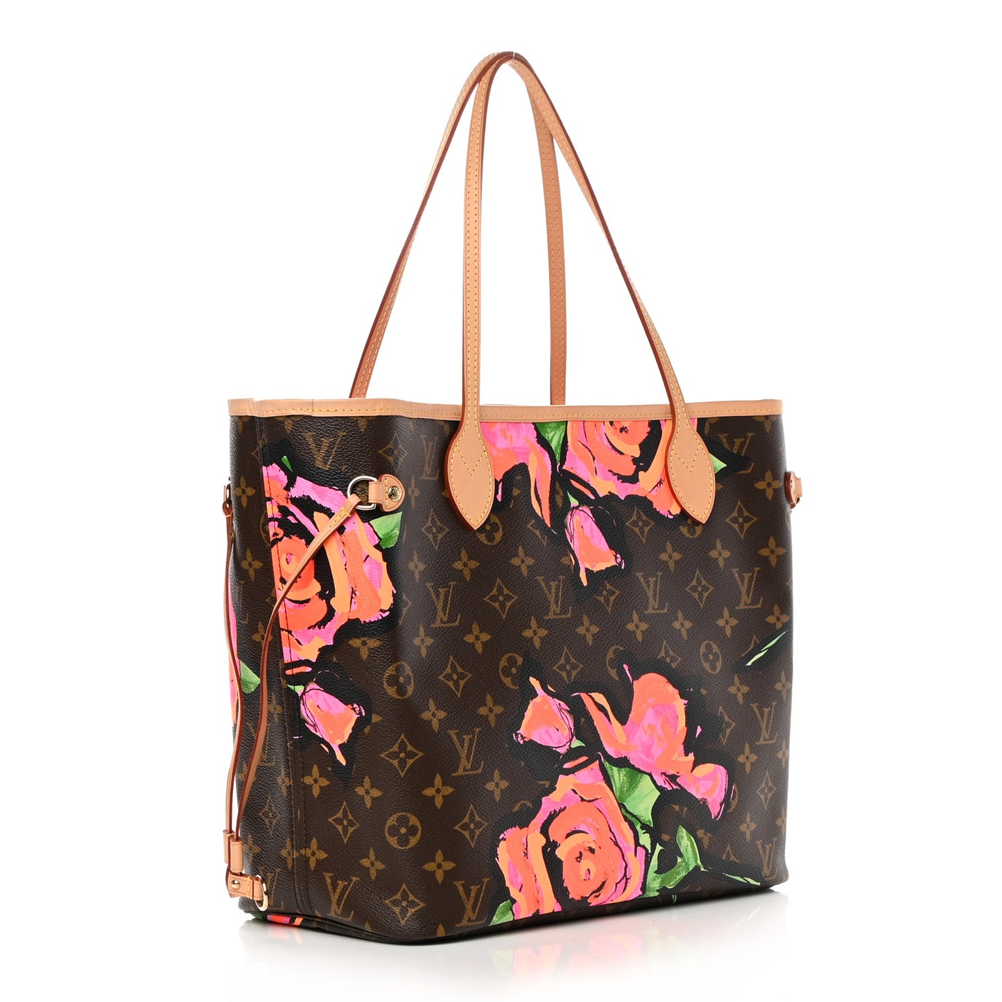 Monogram Roses Neverfull MM