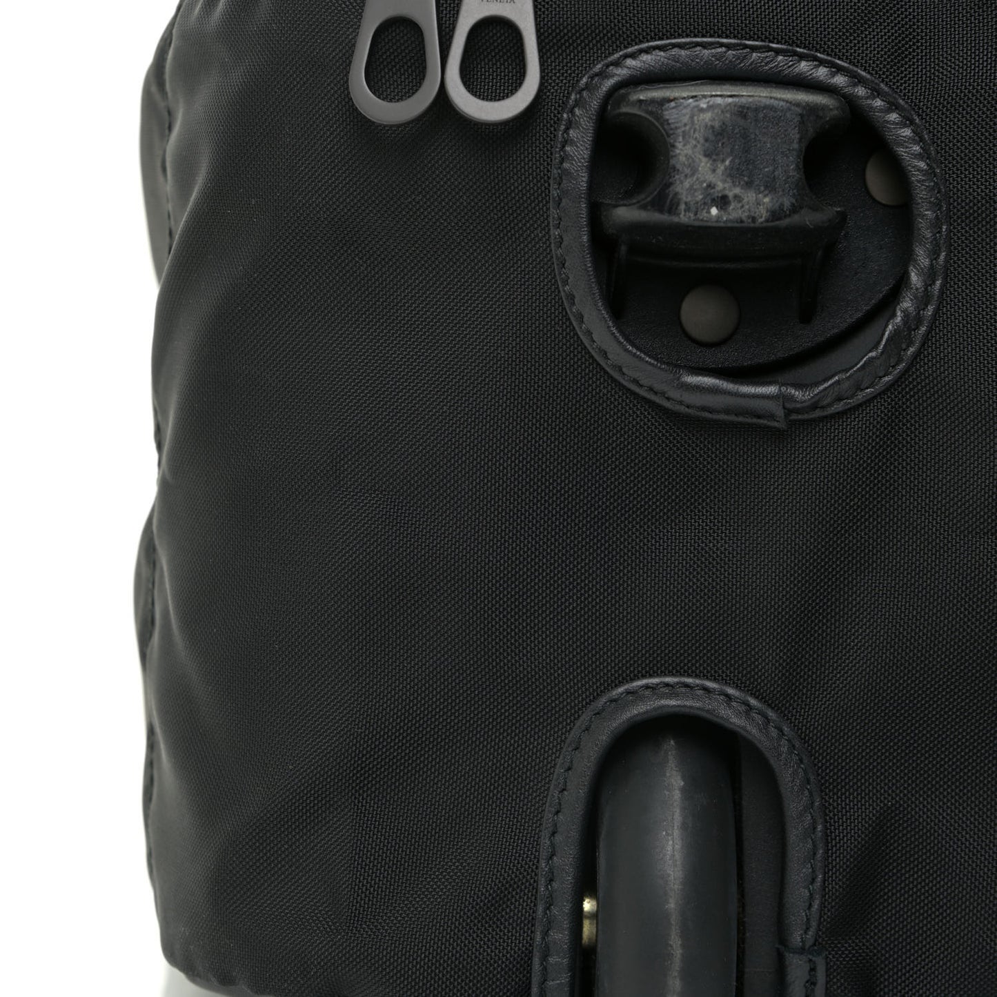 Nappa Intrecciato Carry On Luggage Black