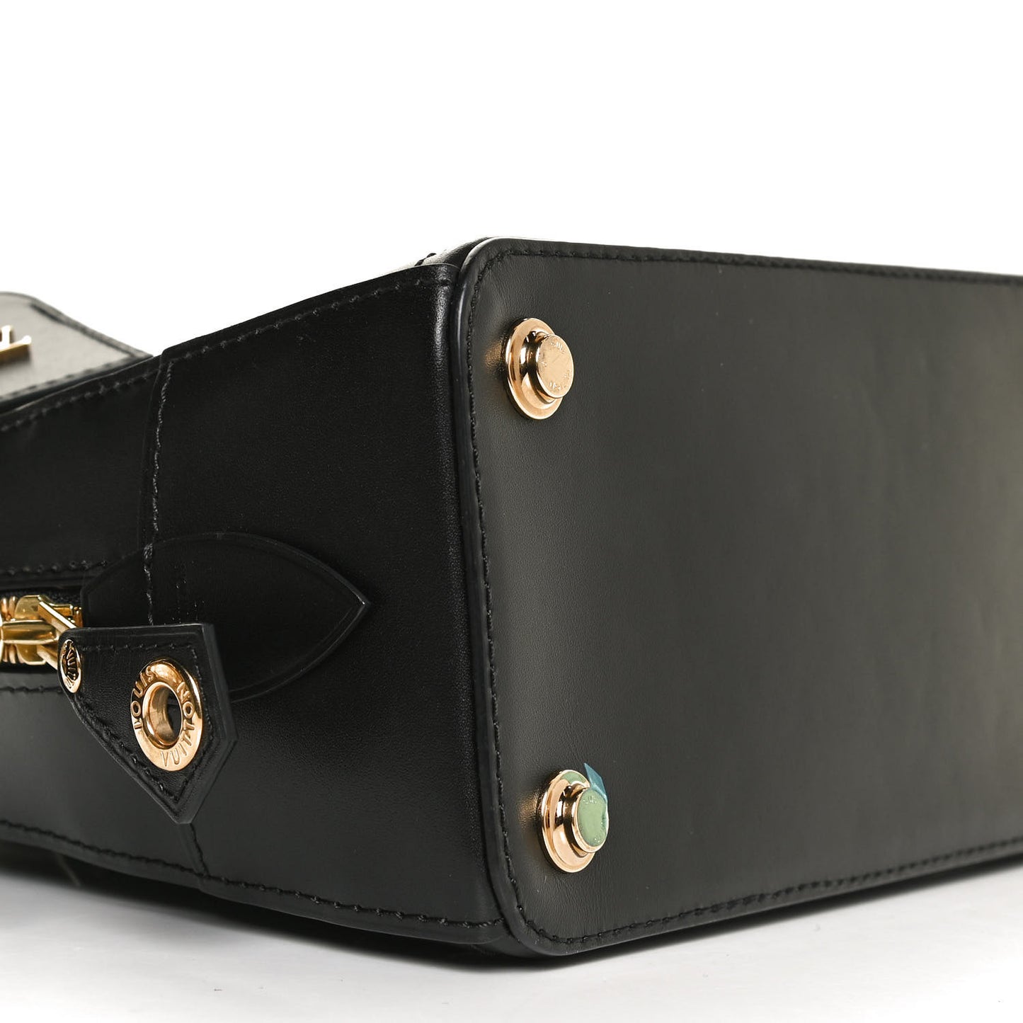 Lambskin Malletage Mini Dora Black