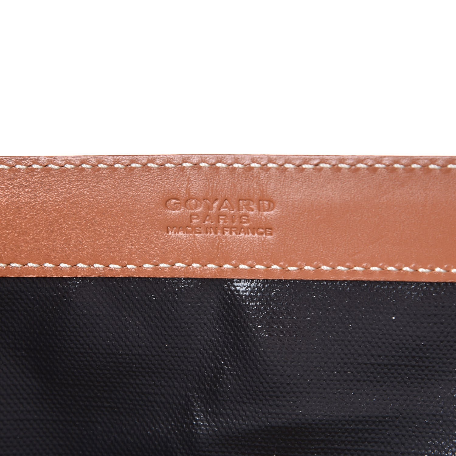 Goyard Goyardine Bellechasse PM Black Gold 6 of 9