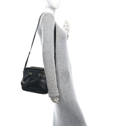 Balenciaga Agneau S Blanket Square Tote Black 2 of 9
