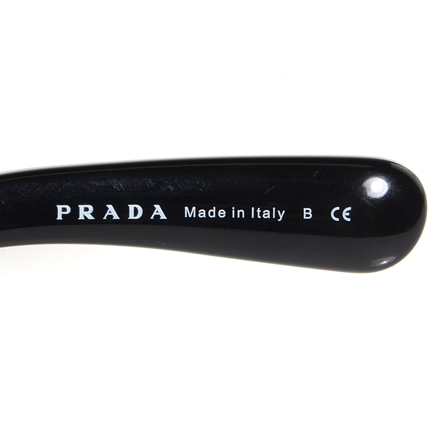 Prada Baroque Sunglasses SPR 27N Black 4 of 5
