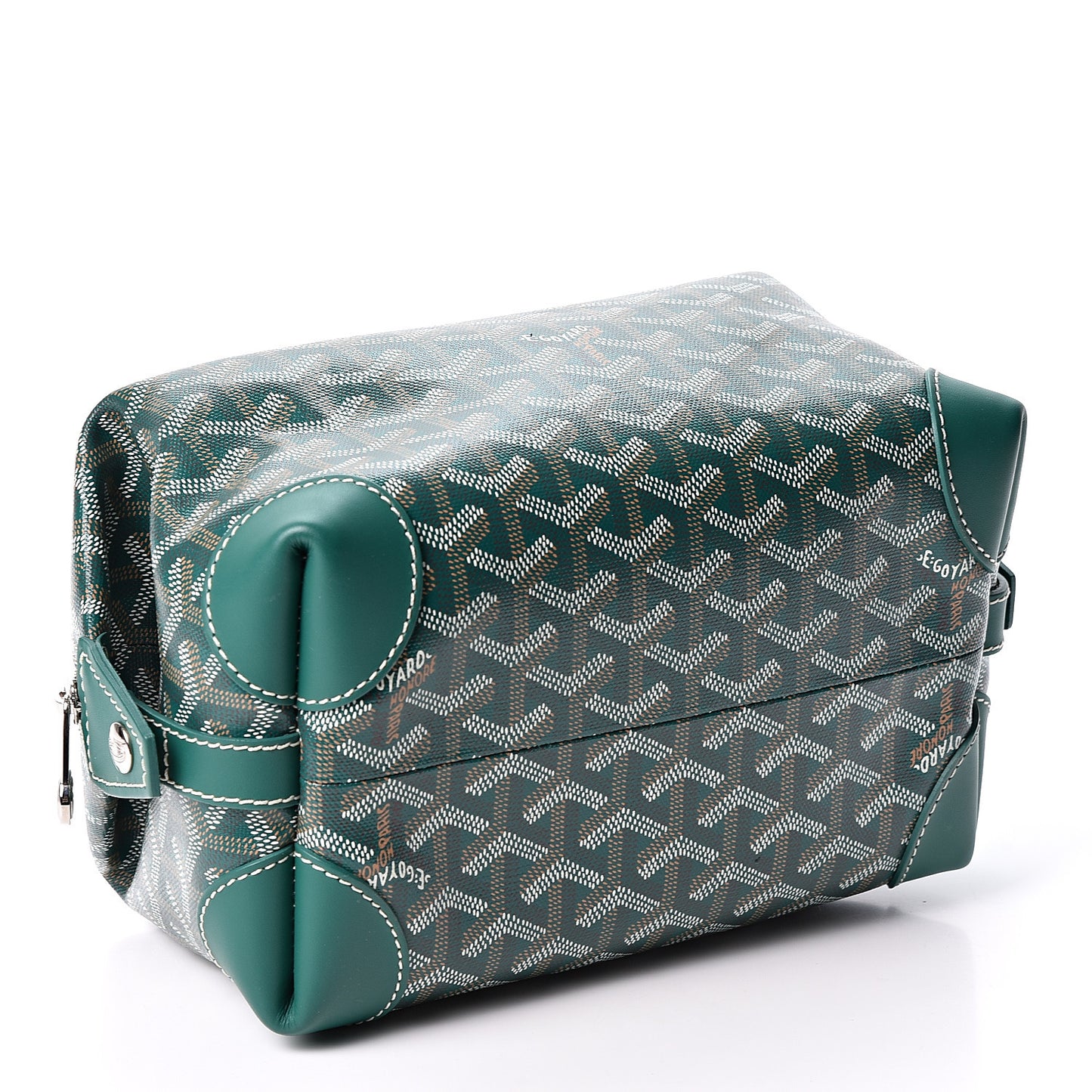 Goyardine Boeing 25 Trousse de Toilette Green