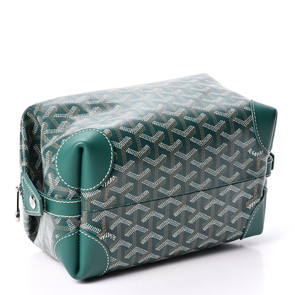 Goyard Goyardine Boeing 25 Trousse de Toilette Green 3 of 9