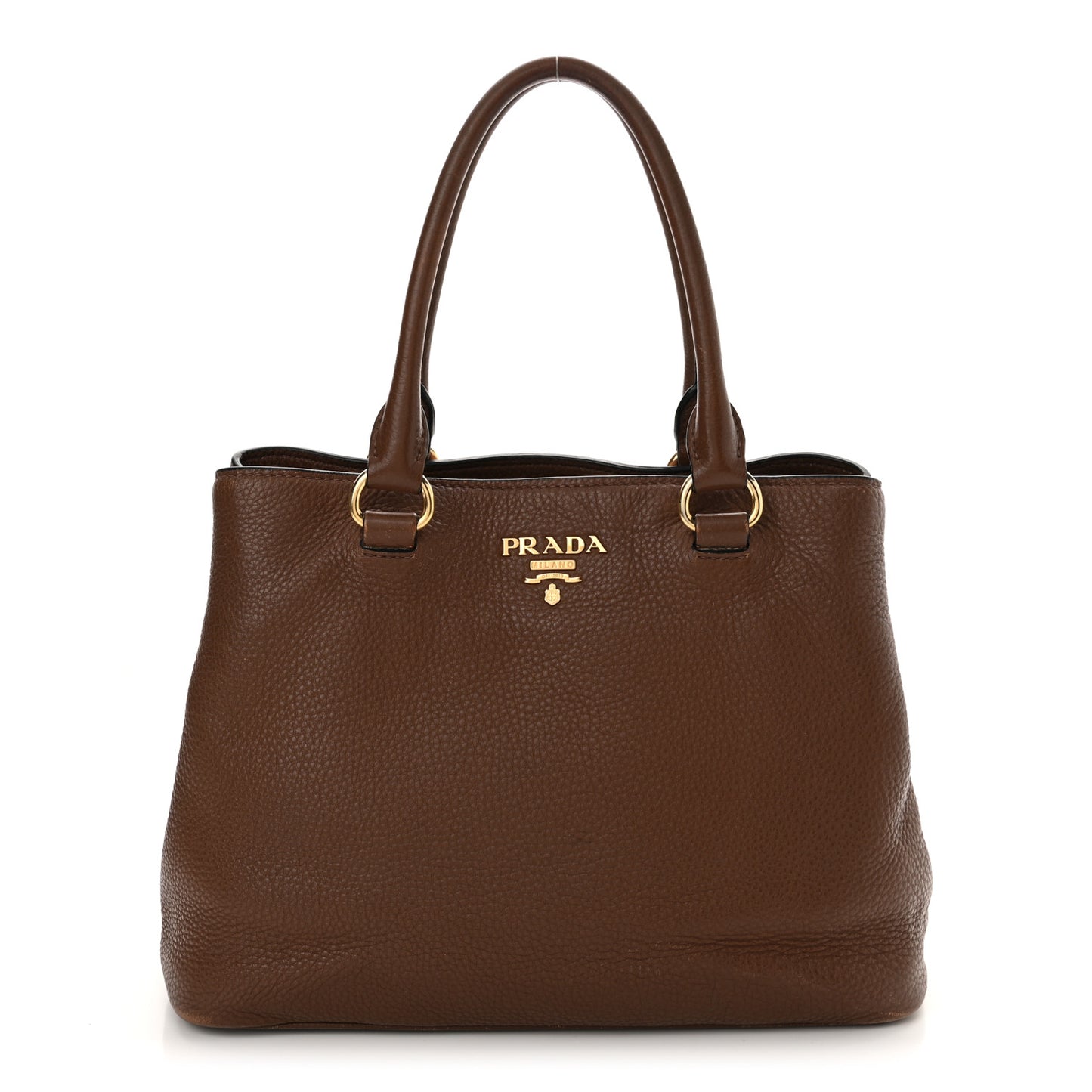 Vitello Daino Shoulder Bag Bruciato