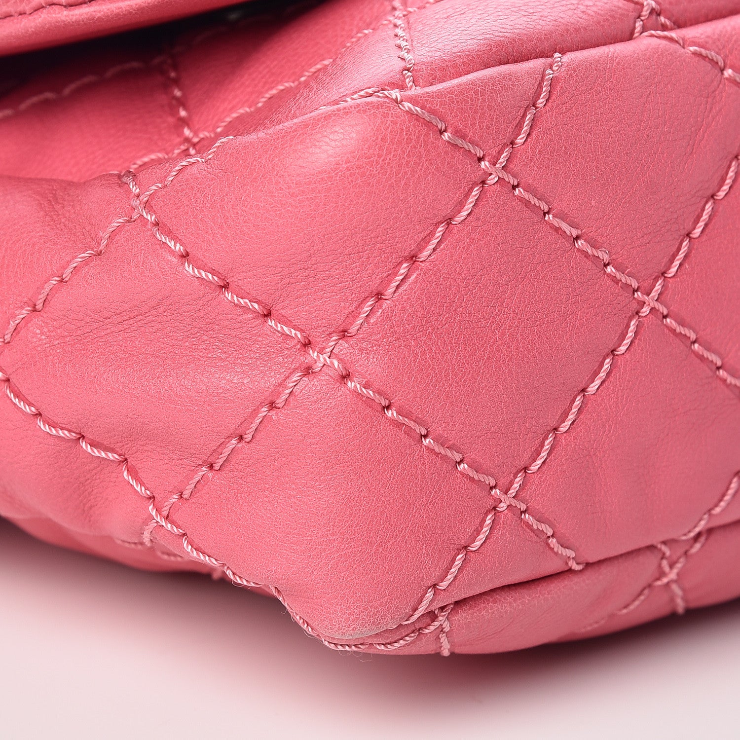 Chanel Calfskin Ultimate Stitch Flap Pink 8 of 9
