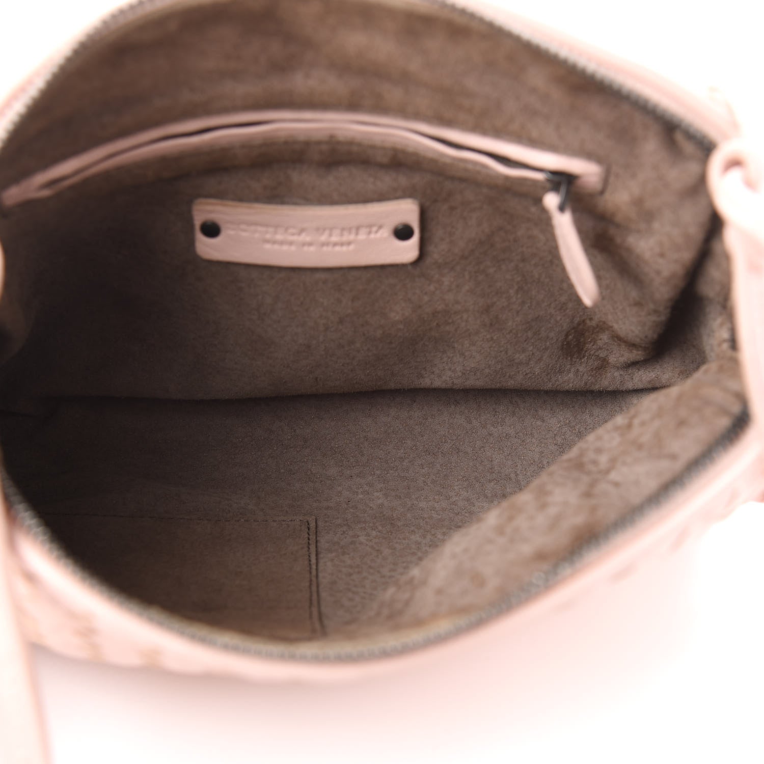 Bottega Veneta Nappa Intrecciato Nodini Crossbody Messenger Flamingo 5 of 9