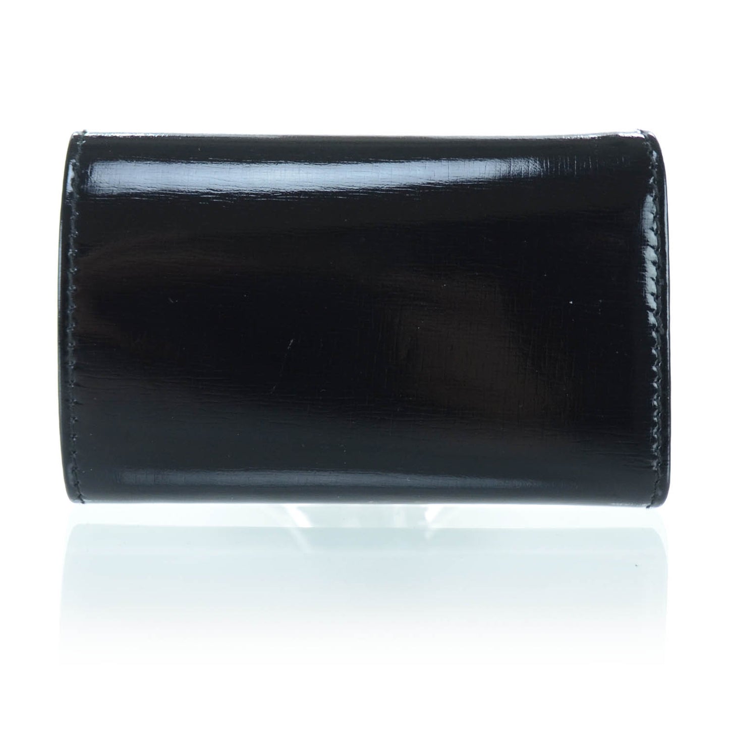 Leather GG Key Holder Black