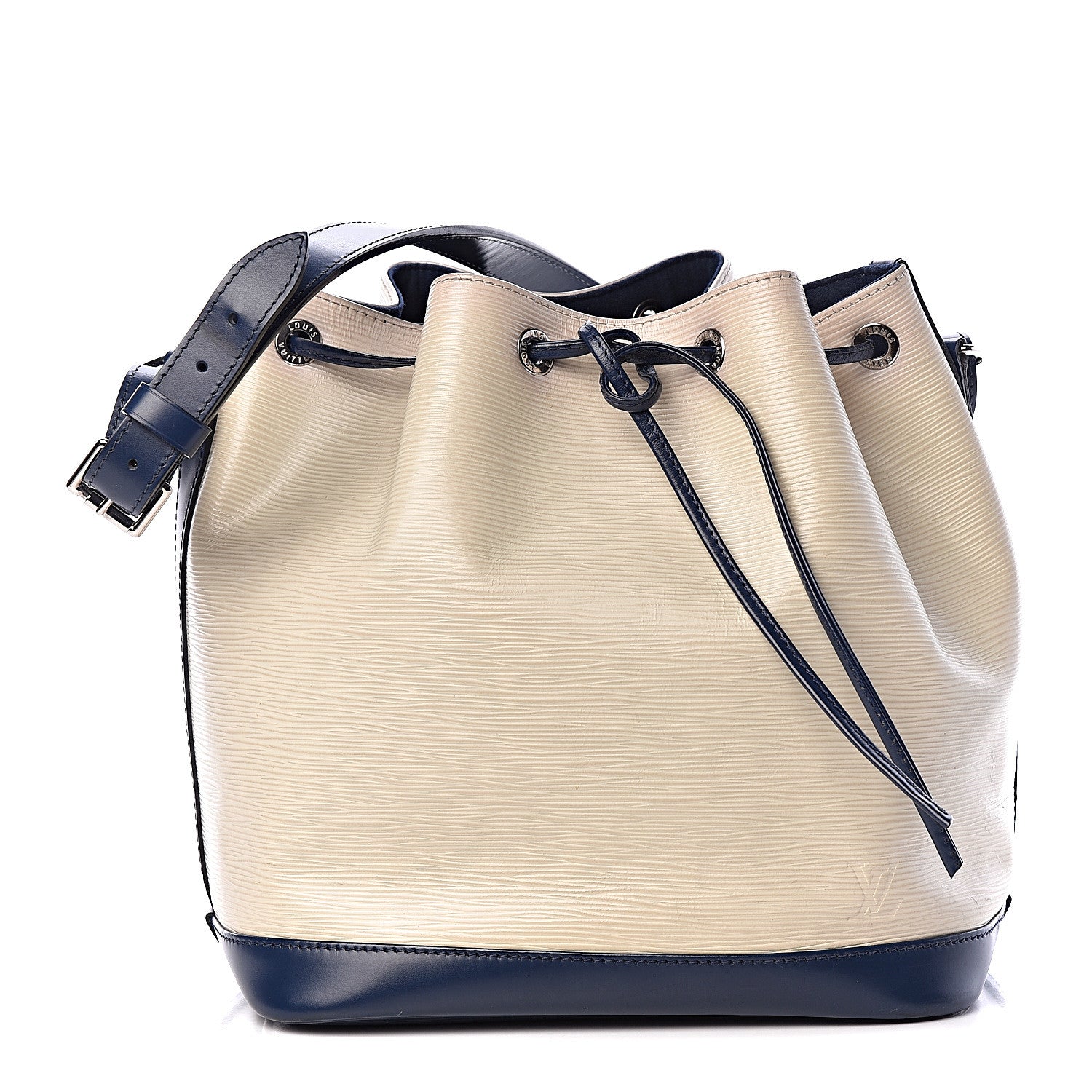 Louis Vuitton Epi Petit Bi-Color Noe Ivory Indigo 1 of 20