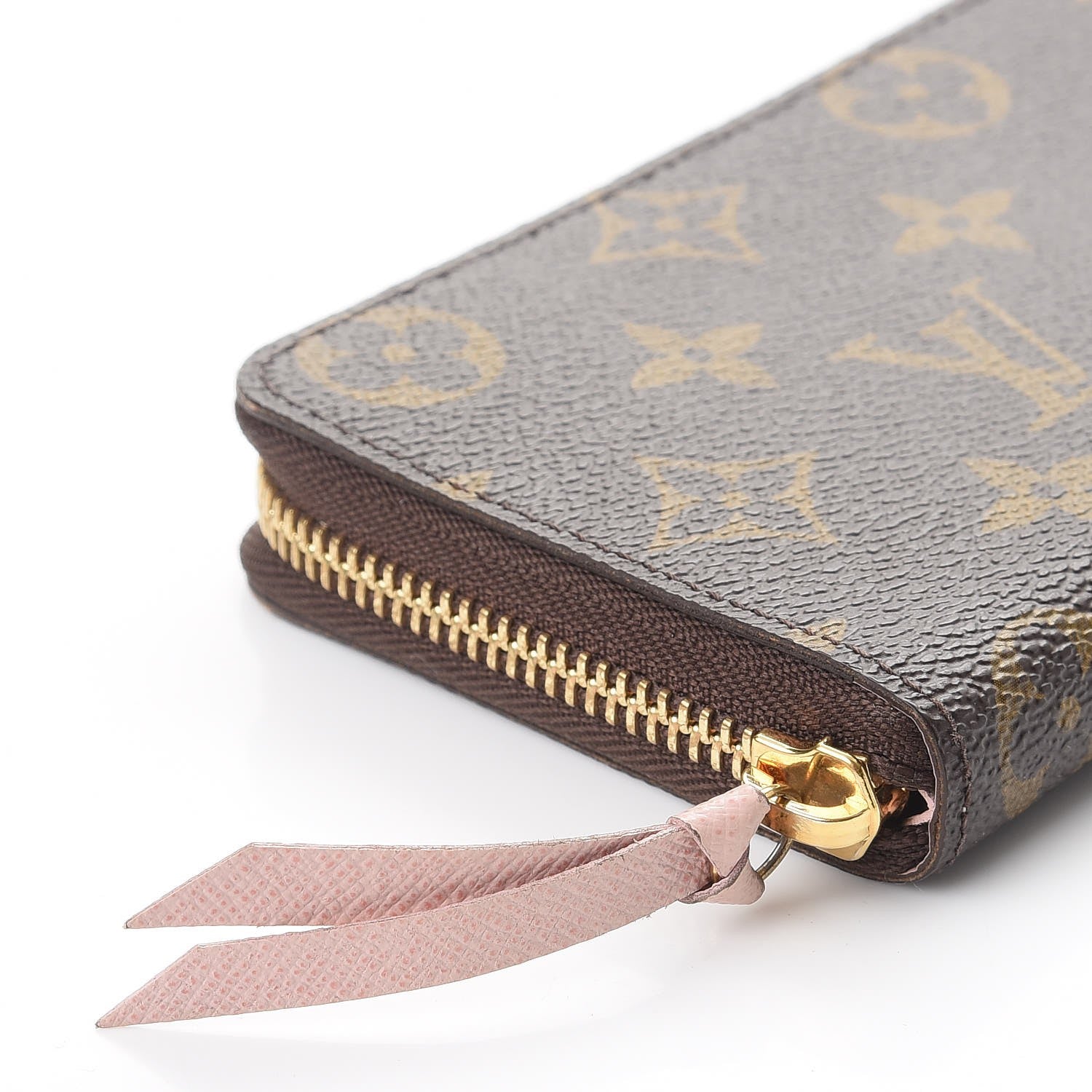 Louis Vuitton Monogram Clemence Wallet Rose Ballerine 9 of 9