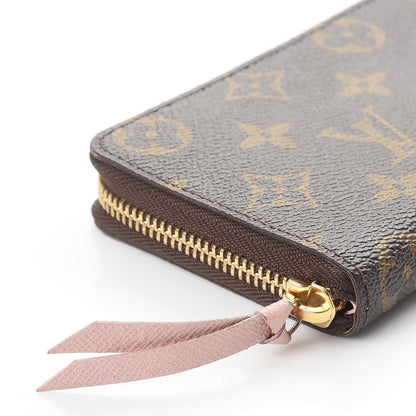 Louis Vuitton Monogram Clemence Wallet Rose Ballerine 9 of 9