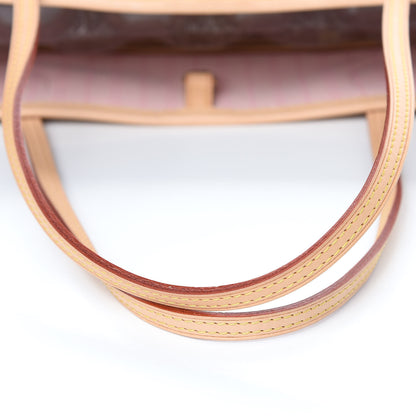 Louis Vuitton Damier Azur Neo Neverfull MM Rose Ballerine 10 of 10