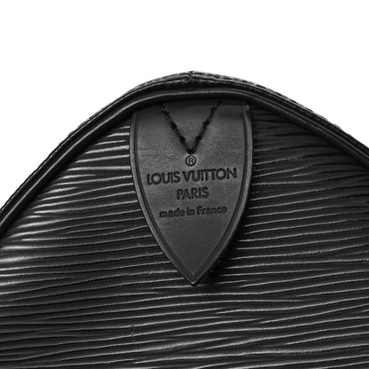 Louis Vuitton Epi Speedy 25 Black 6 of 8