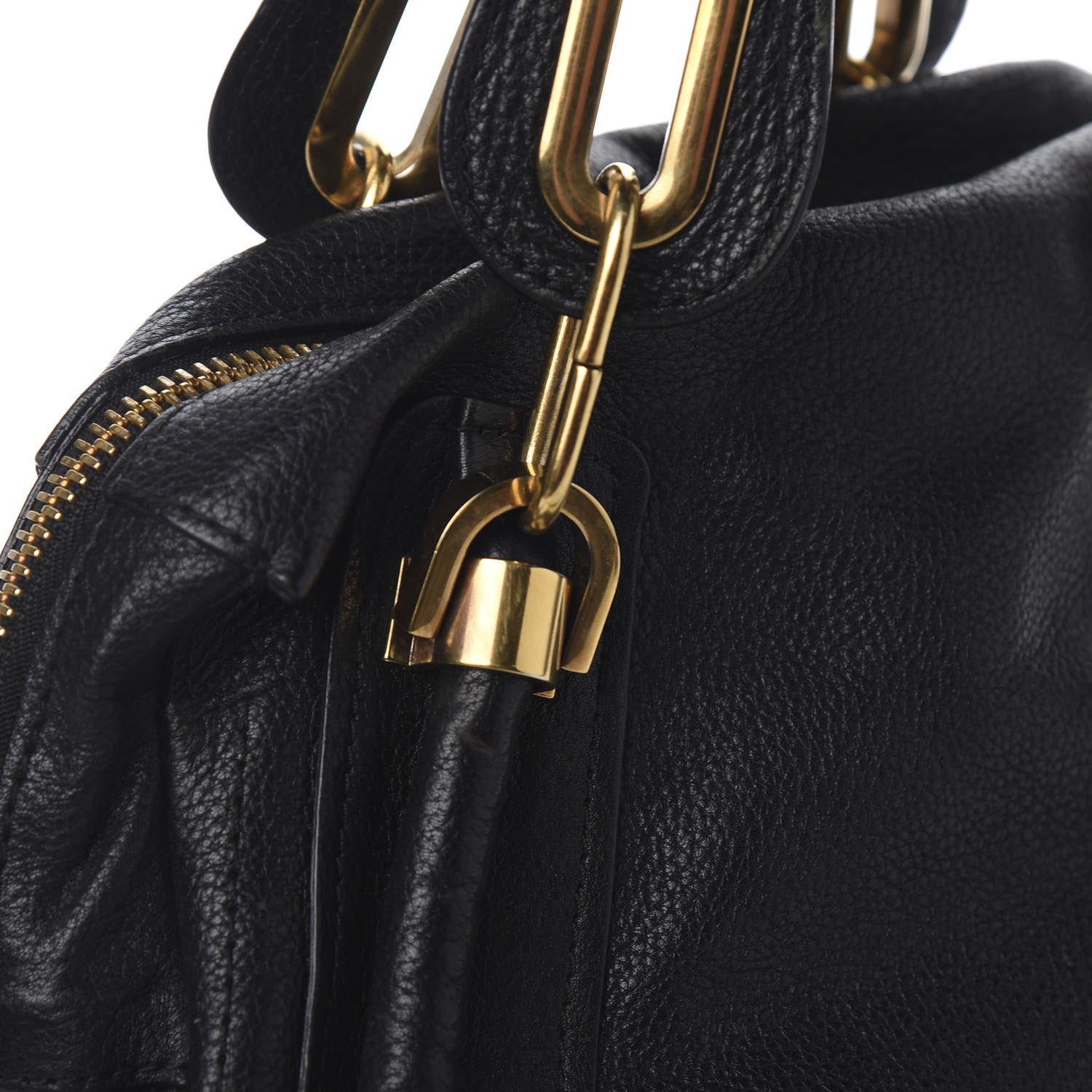 Chloe Calfskin Medium Paraty Black 12 of 15