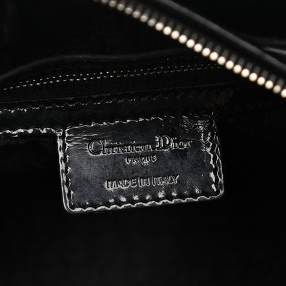 Christian Dior Patent Cannage Large Lady Dior Black 6 of 14