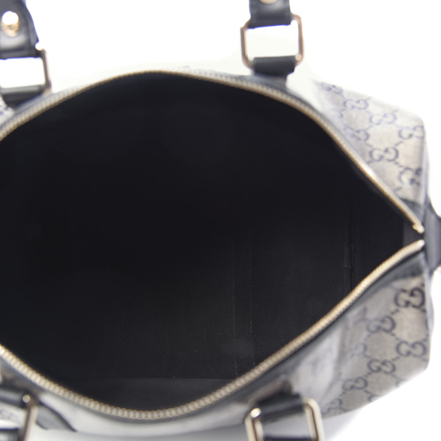 Crystal Monogram Medium Joy Boston Black