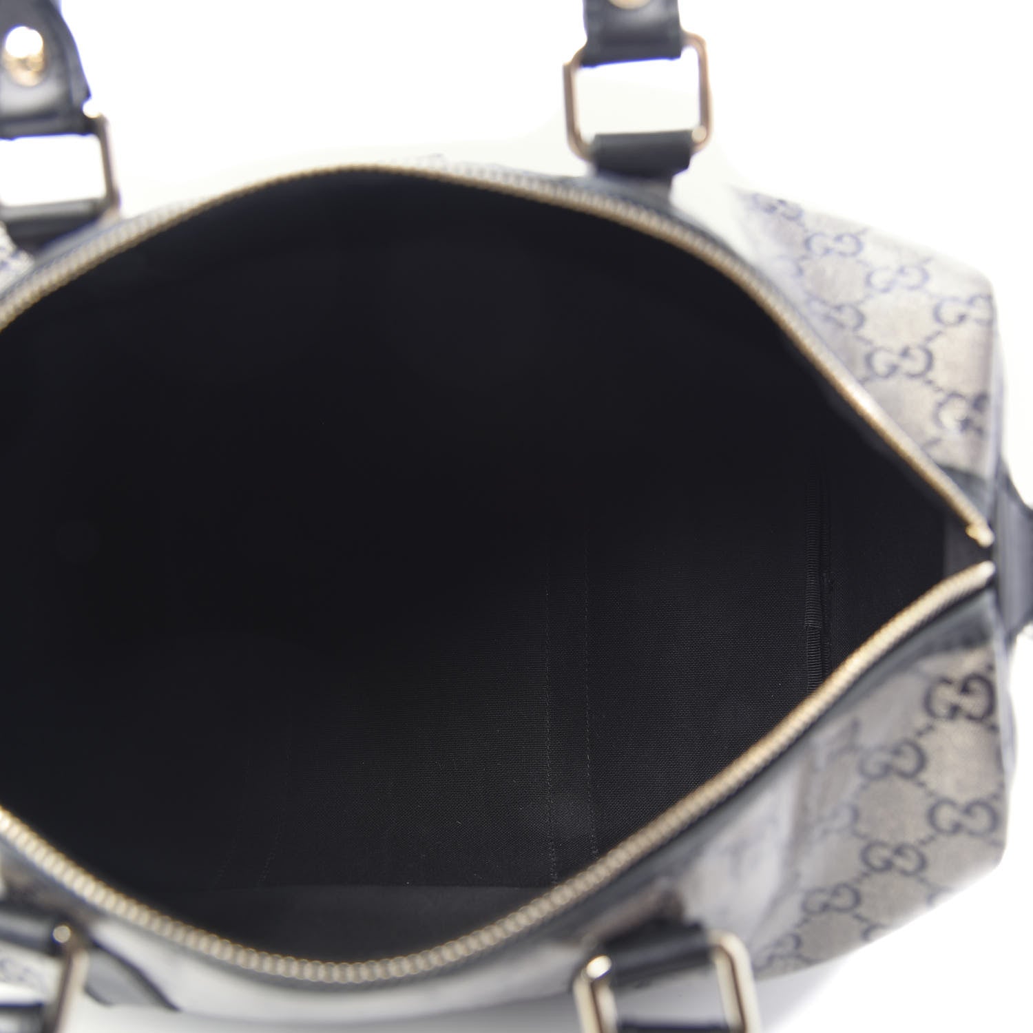 Gucci Crystal Monogram Medium Joy Boston Black 5 of 14