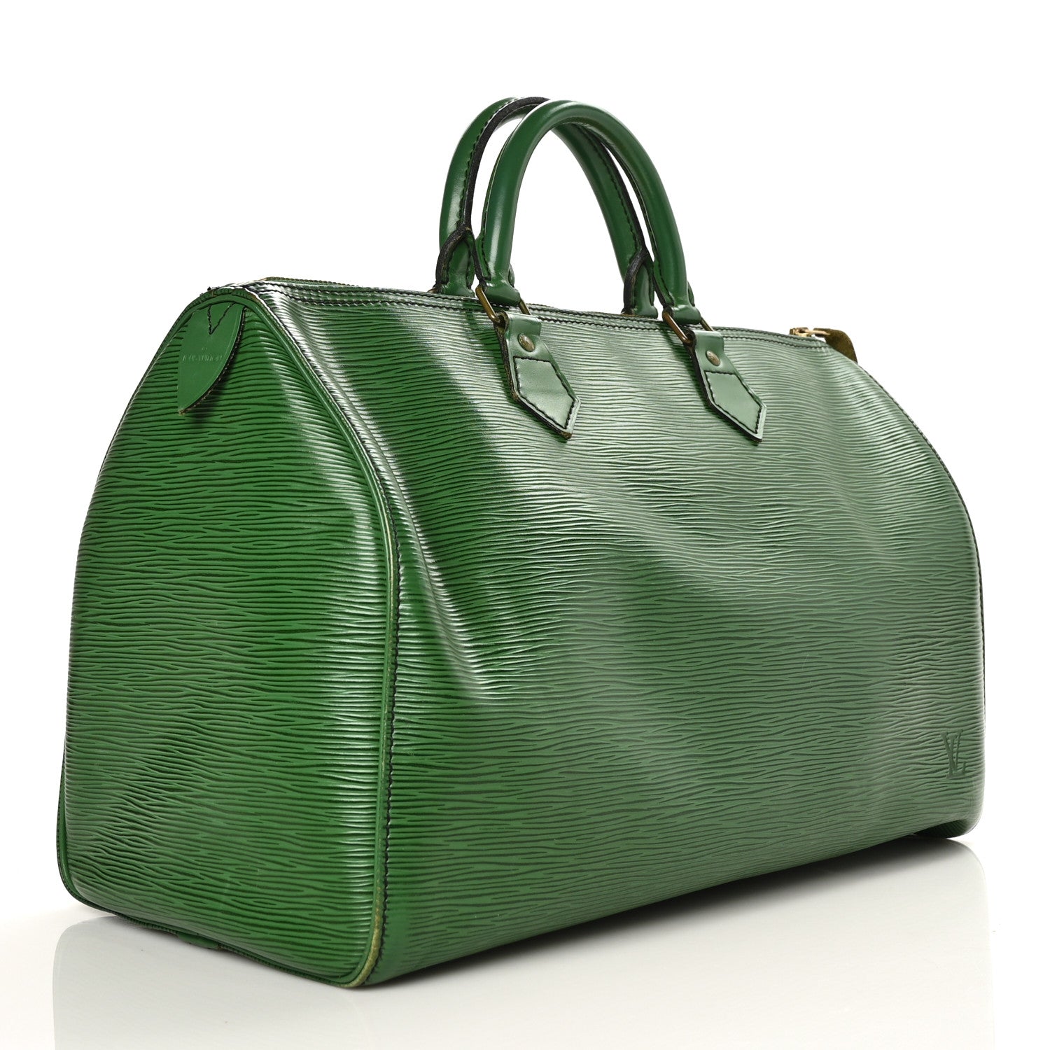 Louis Vuitton Epi Speedy 35 Borneo 3 of 8