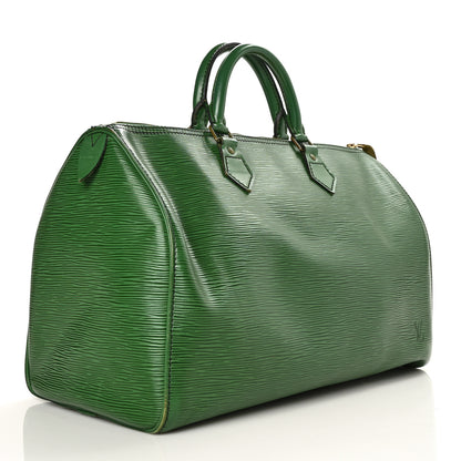 Louis Vuitton Epi Speedy 35 Borneo 3 of 8