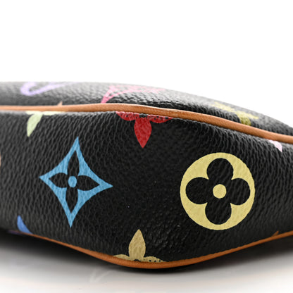 Louis Vuitton Monogram Multicolor Pochette Accessories Black 9 of 16
