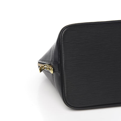 Louis Vuitton Epi Alma PM Black 8 of 11