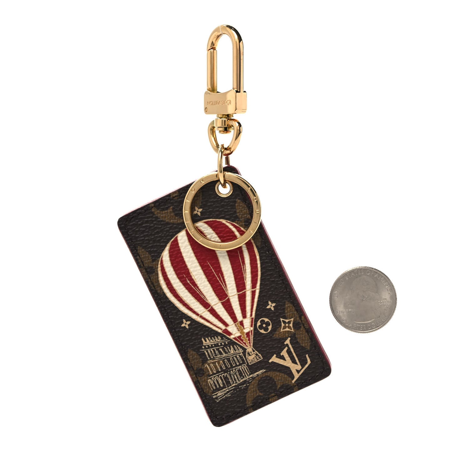 Monogram Illustre Air Balloon Bag Charm