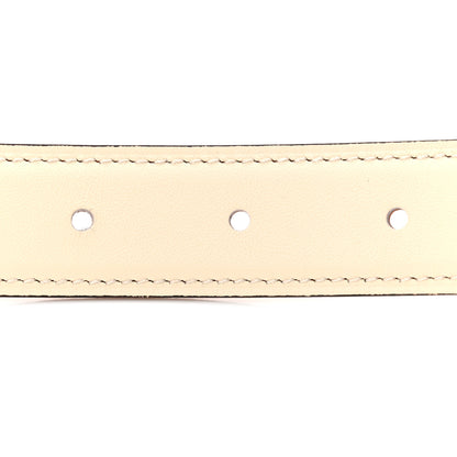 Hermes Epsom Swift 24mm Belt Strap 95 38 Orange Nata 4 of 5
