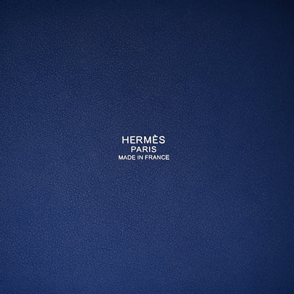 Hermes Toile Goeland Swift Cargo Picotin Lock 18 Bleu France 6 of 11